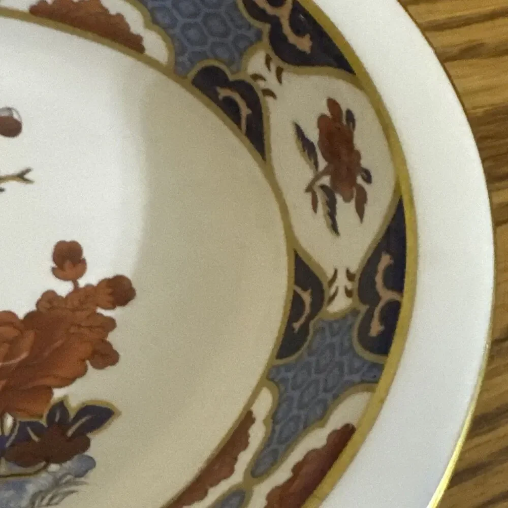 Spode Shima Fine bone china 9”oval Vegetable Bowl Y8172-E RARE READ